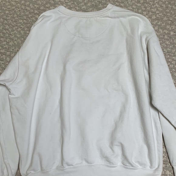 Wilfrid Laurier University White Crewneck Sweatshirt - Picture 2 of 3